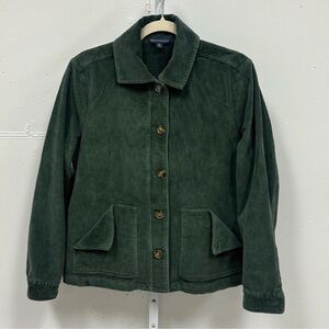 Brooks Brothers Corduroy Barn Utility Button Jacket Dark
Green Medium
